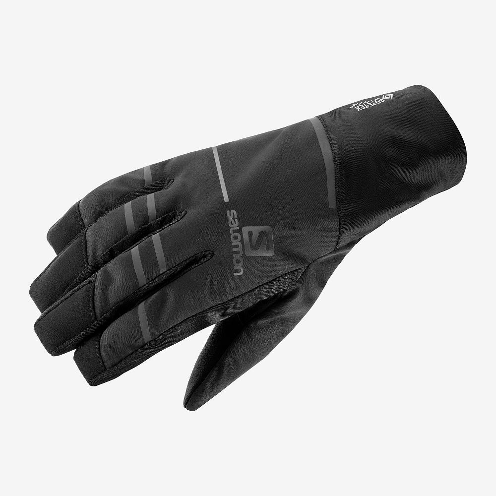 Gants Salomon Homme Noir - Salomon RS PRO WS U - France (6032-HCTQK)